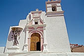 Arequipa countryside (La Campia), colonial church. 